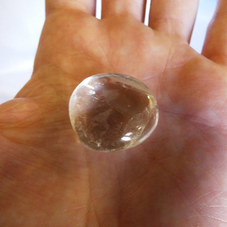 gemma di cristallo di rocca per purificazione energetica e protezione