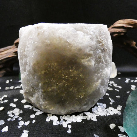 portacandela in sale grigio da 600-800 grammi per arredamento zen