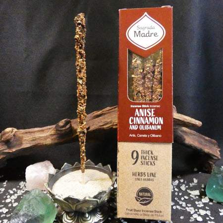 incenso naturale cannella anice olibano sagrada madre rilassante