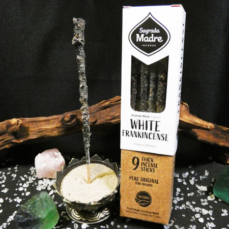 incenso naturale olibano bianco sagrada madre meditazione e purificazione