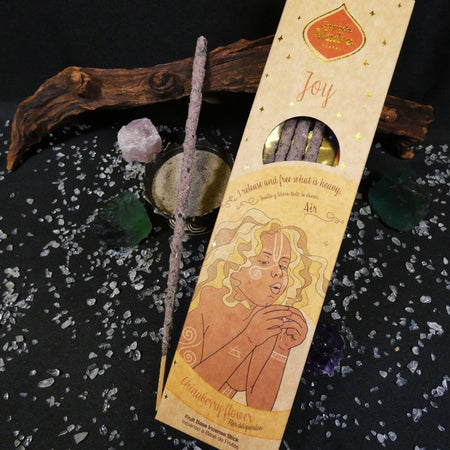 incenso naturale sagrada madre cinque elementi aria aroma fruttato confezione da 6 stick