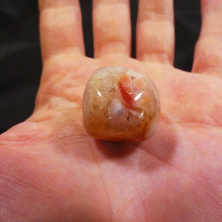 pietra agata sakura tascabile supporto energetico per concentrazione