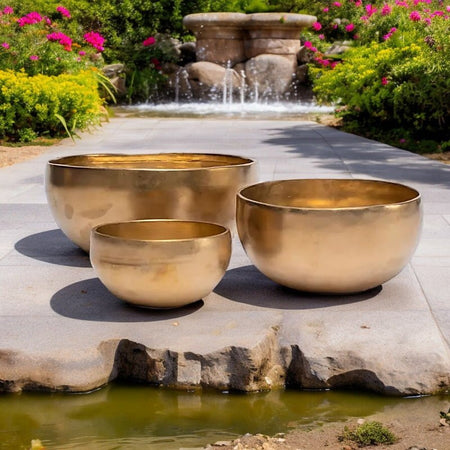 campana chö-pa artigianale varie dimensioni per meditazione e yoga