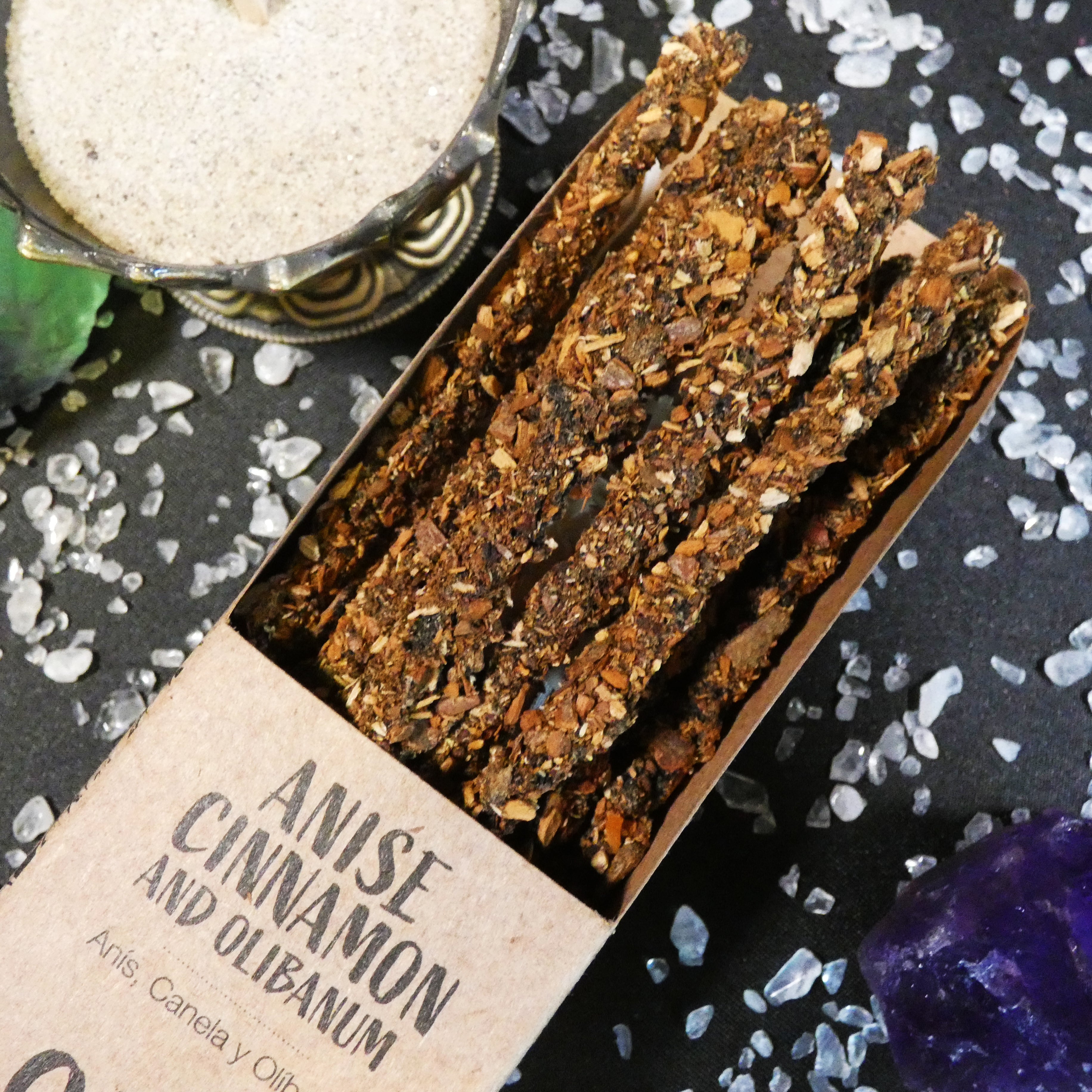 Samsara - Bastoncini Di Incenso Per Animali 100% Naturali, Miscela CALM 15g, Aromaterapia Relax Per Cani E Gatti