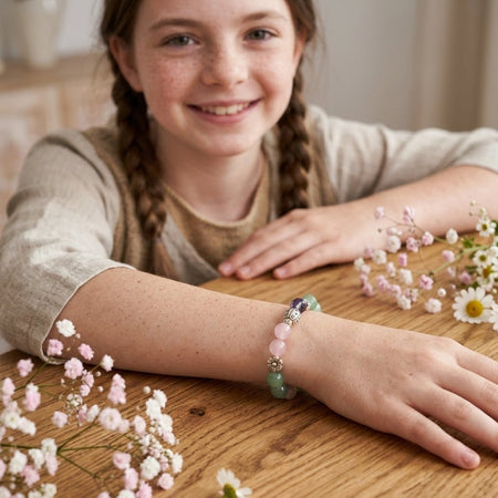 Bracciale Bambini "Giardino Fatato" - Protezione e Armonia