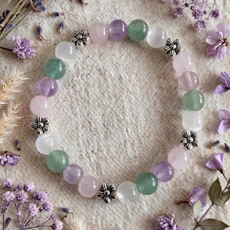 Bracciale Bambini "Fata Lilla" - Vitalità e Serenità